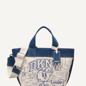 BRADY CANVAS SMALL GRAFFITI LOGO CROSSBODY BAG