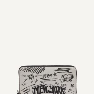 BRYAR LARGE ZIP AROUND WALLET WITH WRISTLET
