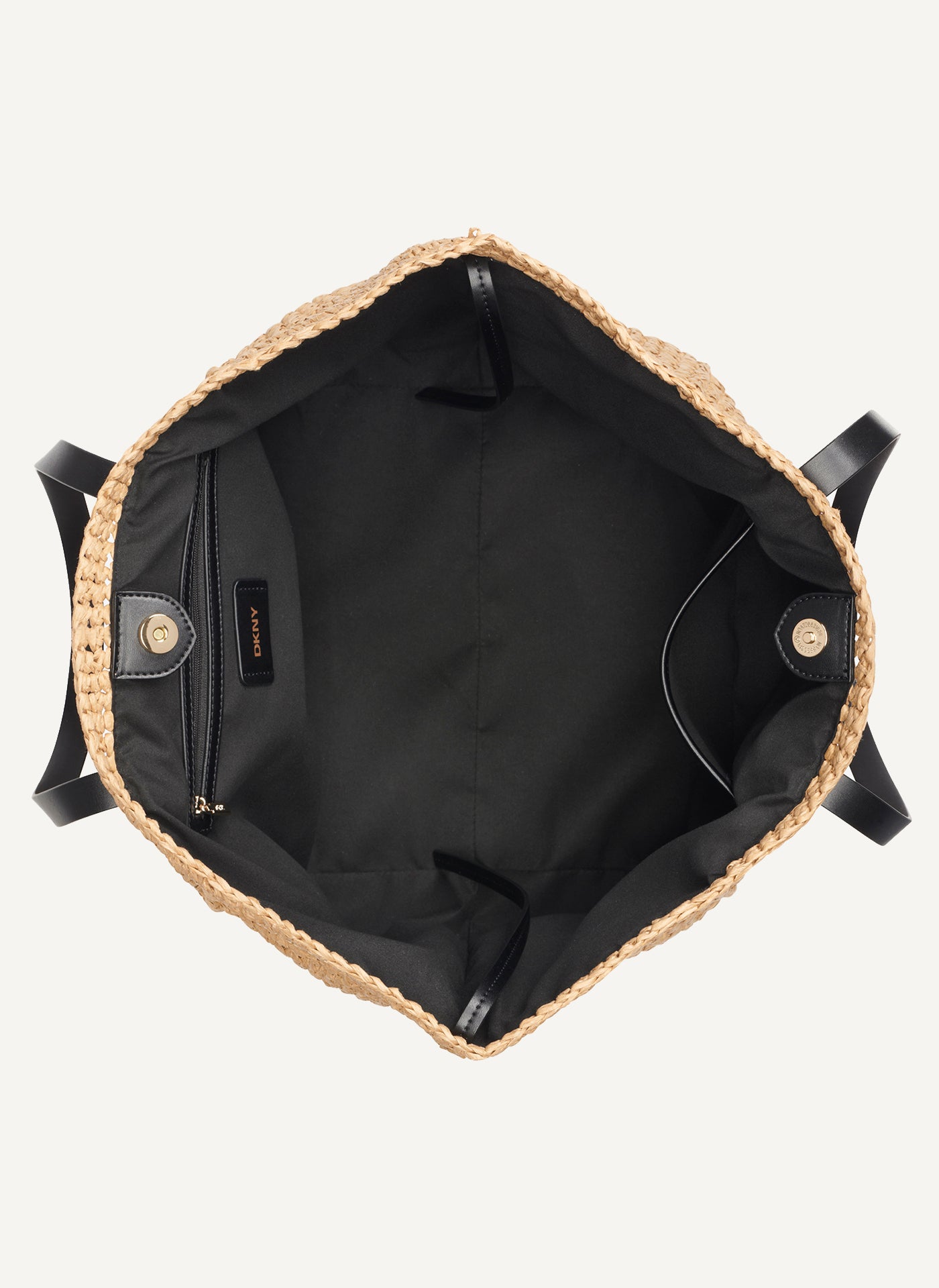 PALOMA CROCHET STRAW LOGO TOTE - Image 4