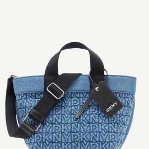 BRADY DENIM LOGO CROSSBODY BAG