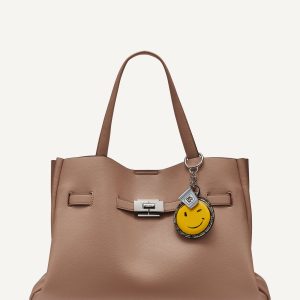 BRYAR LARGE SMILEY FACE SATCHEL