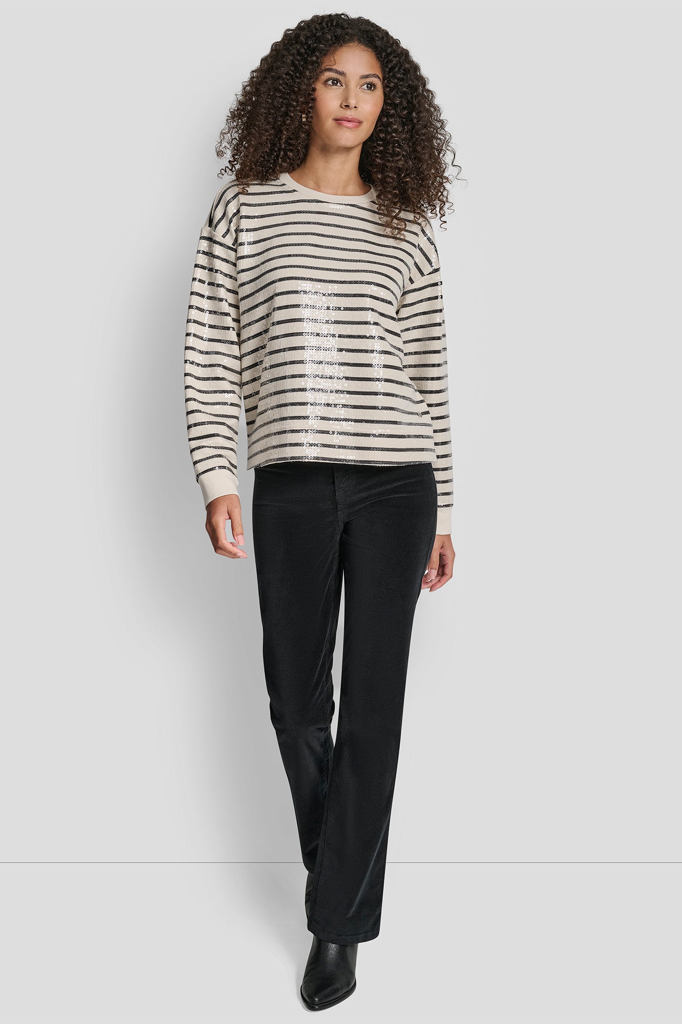 SEQUINS LONG SLEEVE SWEATSHIRT - Image 2