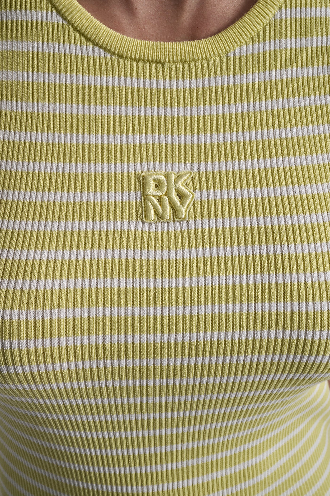 CREW NECK STRIPED TEE - Image 6