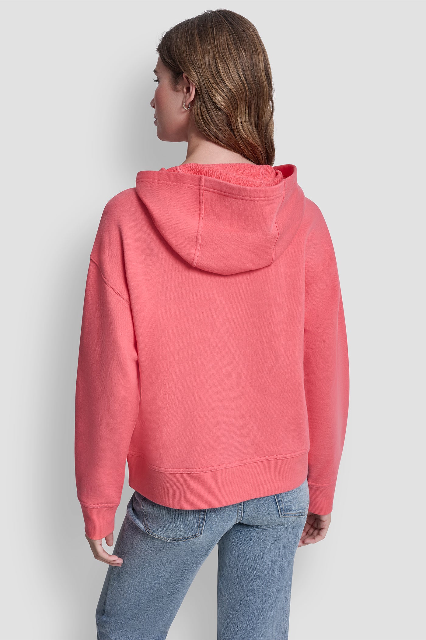 STACKED RHINESTONE FOIL LOGO HOODIE - Image 3