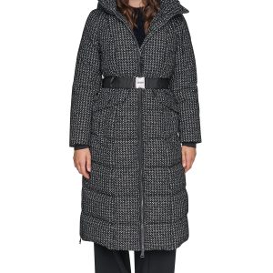 MAXI PUFFER WITH BELT