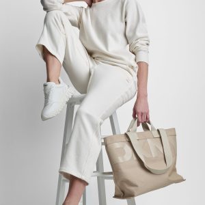 JACQUARD MIX HIGH-RISE ANKLE PANT