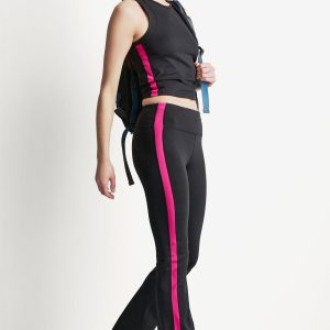 BALANCE COMPRESSION SIDE STRIPE FLARE LEGGING