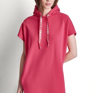 TWO-TONE LOGO DRAWCORD SNEAKER DRESS