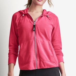 COTTON-BLEND SLUB WAFFLE-KNIT HOODIE