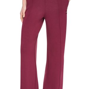 HIGH-RISE PINTUCKED WIDE-LEG PANT