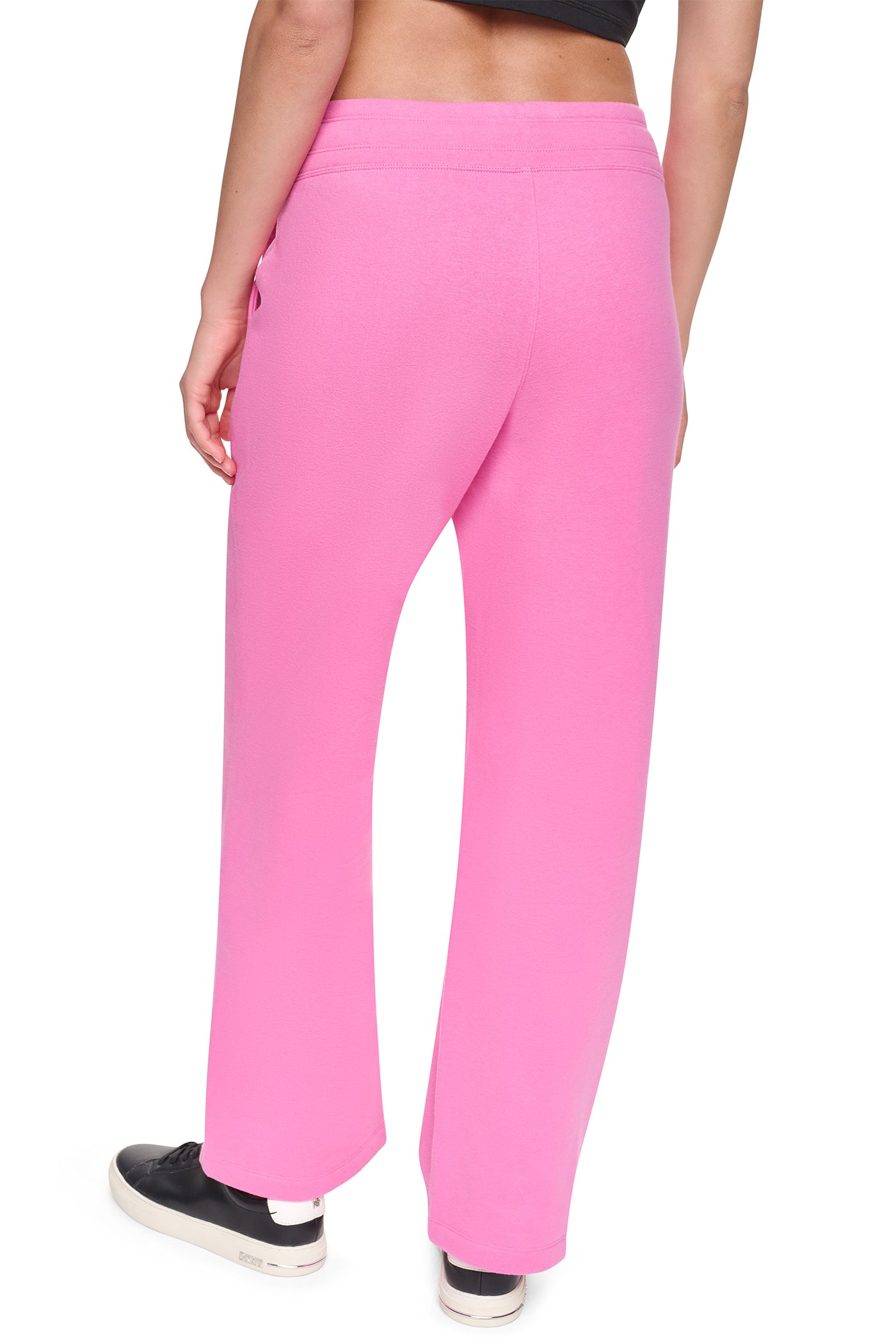 METALLIC BUBBLE HIGH-RISE STRAIGHT LEG PANT - Image 2