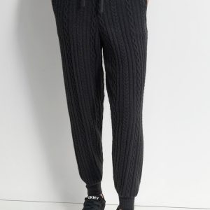 COZY CABLE SWEATER JOGGER