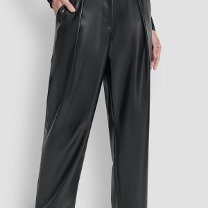 WIDE LEG PLEAT FRONT PANT