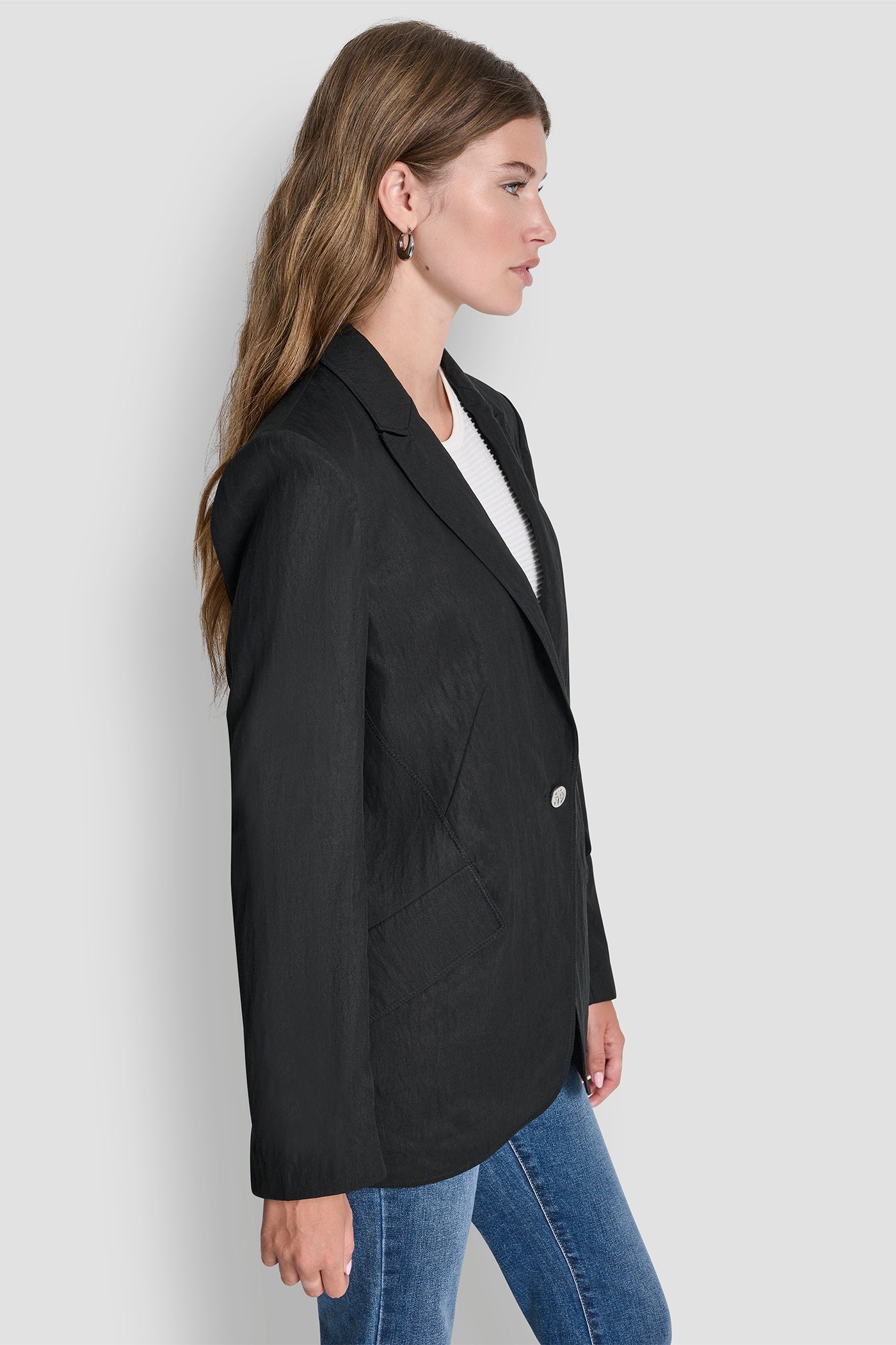 ZIG ZAG STITCH BLAZER - Image 4