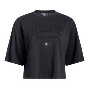 DKNY X YANKEES CROPPED TEE